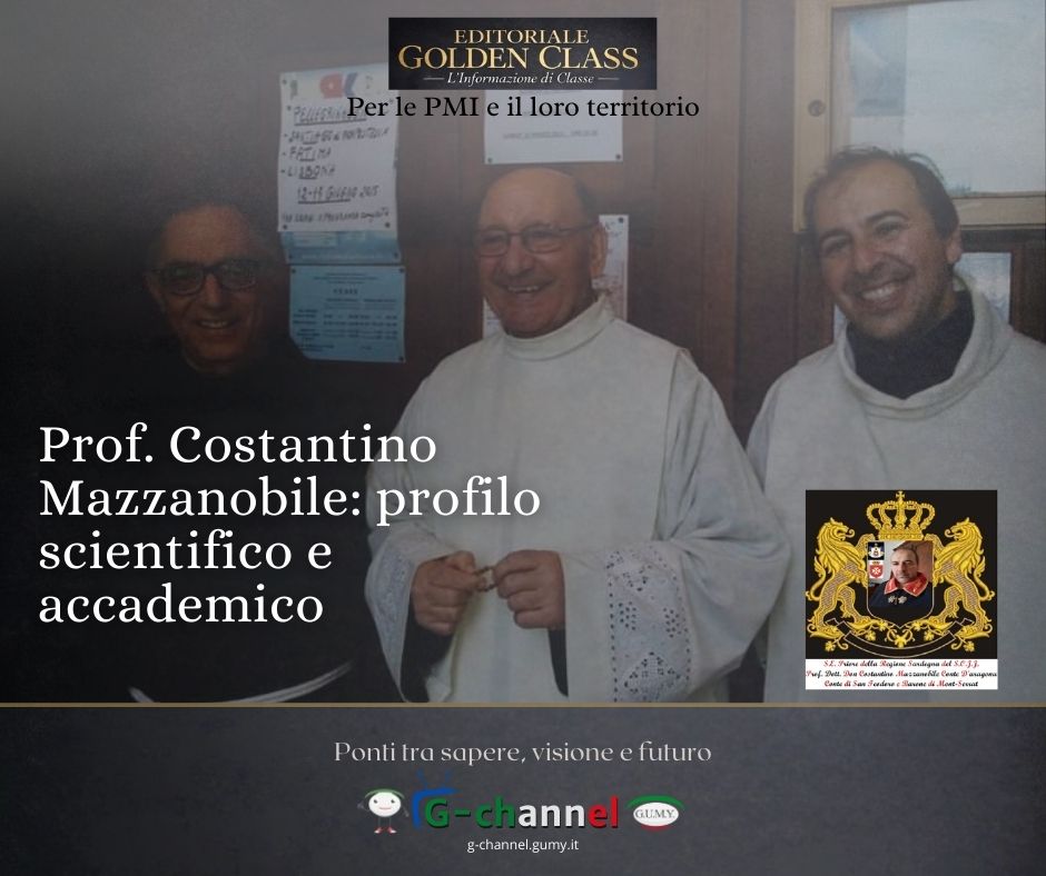 Prof. Costantino Mazzanobile: profilo scientifico e accademico